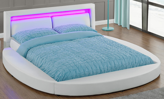 El marco blanco modificado para requisitos particulares de la cama de la tela del terciopelo machacó al OEM del ODM de la cama matrimonial del terciopelo