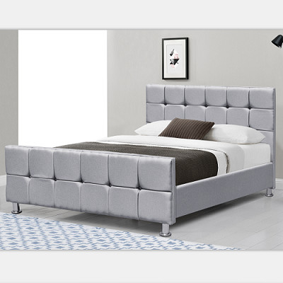 marco tapizado los 4ft de la cama