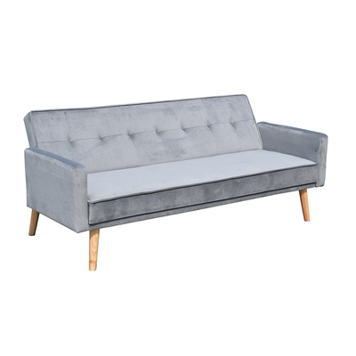 Sofá cama convertible Sofá ajustable Dormitorio moderno en el hogar Reclinable Sofá cama reversible