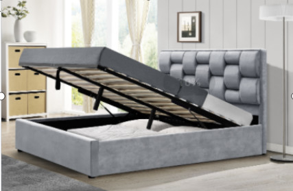 Cuadro de la cama/Tela de elevación de gas Cuadro de la cama/Soporte de pizarra de madera/Fácil montaje