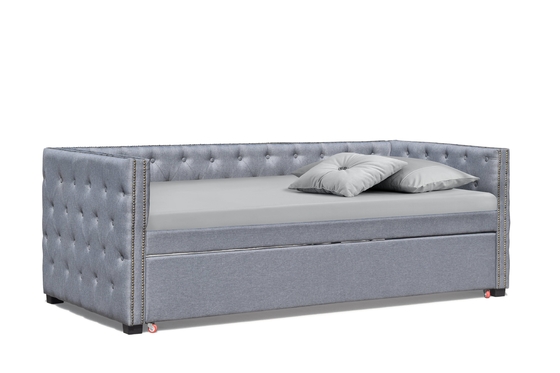 Acolchado Trundle Daybed Diseño único Características avanzadas Tejido asequible.