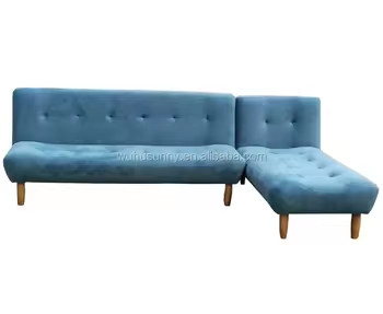 Venta caliente de sofá cama plegable con diseño único y textura pleochroic