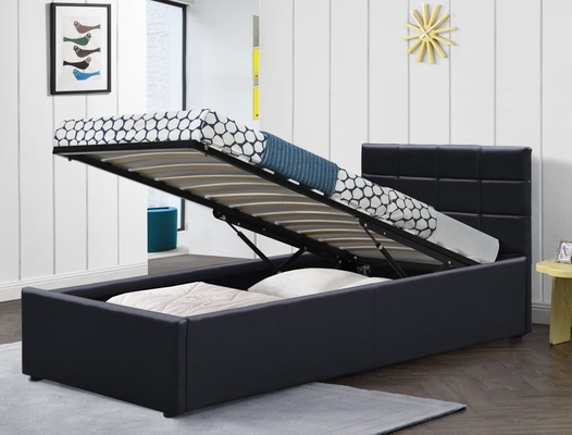 Cama de rey Size Faux Leather