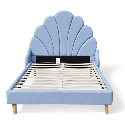 Rey Bed de rey Size Linen Upholstered