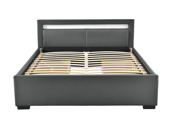 plataforma tapizada preparación de rey Size Big Cupboard del marco de la cama de la madera contrachapada del 150x190cm