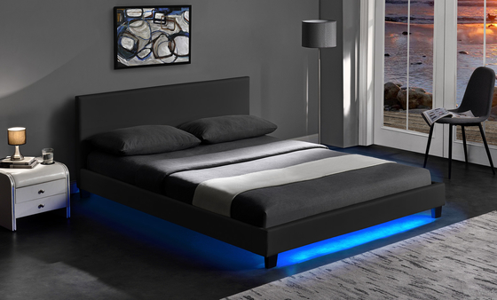 140 X200 cm LED tapizaron la cama