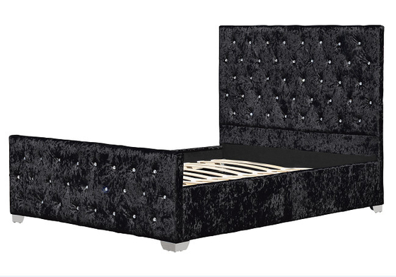 BSCI tapizó el marco de la cama con Diamond Headboard European Style Customized