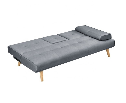 Terciopelo amarillo multifuncional Sofabed