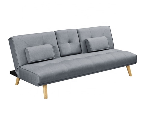 Terciopelo amarillo multifuncional Sofabed